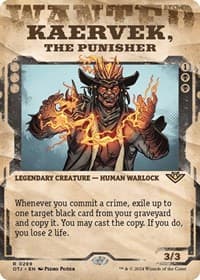 Kaervek, the Punisher (Showcase) from Outlaws of Thunder Junction