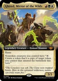 Ghired, Mirror of the Wilds (Extended Art) from Outlaws of Thunder Junction