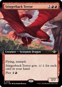 Stingerback Terror (Extended Art) from Outlaws of Thunder Junction