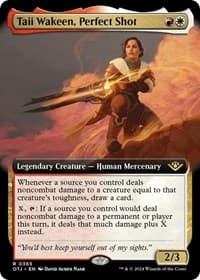 Taii Wakeen, Perfect Shot (Extended Art) from Outlaws of Thunder Junction