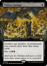 Pitiless Carnage (Extended Art) from Outlaws of Thunder Junction
