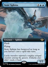 Stoic Sphinx (Extended Art) from Outlaws of Thunder Junction
