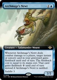 Archmage's Newt (Extended Art) from Outlaws of Thunder Junction