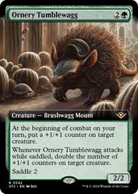 Ornery Tumblewagg (Extended Art) from Outlaws of Thunder Junction