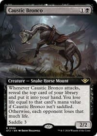 Caustic Bronco (Extended Art) from Outlaws of Thunder Junction