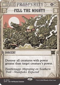 Fell the Mighty from Outlaws of Thunder Junction: Breaking News