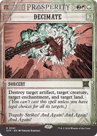 Decimate from Outlaws of Thunder Junction: Breaking News