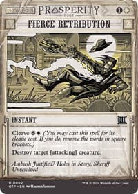 Fierce Retribution from Outlaws of Thunder Junction: Breaking News
