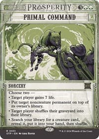 Primal Command from Outlaws of Thunder Junction: Breaking News