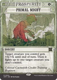 Primal Might from Outlaws of Thunder Junction: Breaking News
