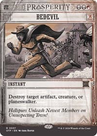 Bedevil from Outlaws of Thunder Junction: Breaking News