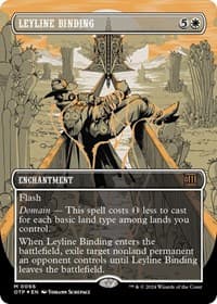 Leyline Binding (Textured Foil) from Outlaws of Thunder Junction: Breaking News