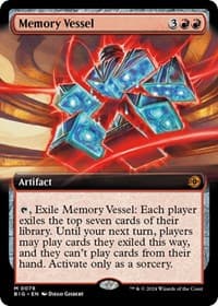 Memory Vessel (Extended Art) from Outlaws of Thunder Junction: The Big Score