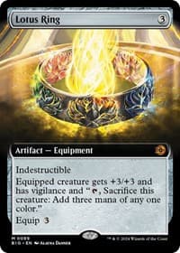 Lotus Ring (Extended Art) from Outlaws of Thunder Junction: The Big Score