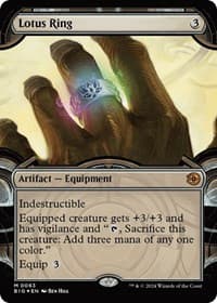 Lotus Ring (Showcase) (Raised Foil) from Outlaws of Thunder Junction: The Big Score