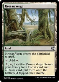 Krosan Verge from Commander: Outlaws of Thunder Junction