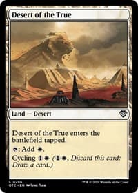 Desert of the True from Commander: Outlaws of Thunder Junction