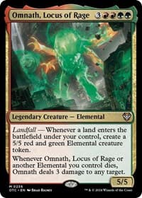 Omnath, Locus of Rage from Commander: Outlaws of Thunder Junction