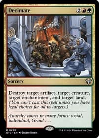 Decimate from Commander: Outlaws of Thunder Junction
