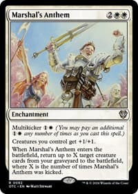 Marshal's Anthem from Commander: Outlaws of Thunder Junction