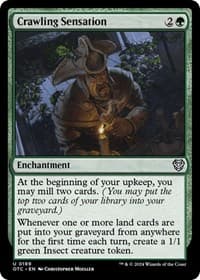 Crawling Sensation from Commander: Outlaws of Thunder Junction