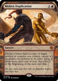 Molten Duplication (Showcase) from Outlaws of Thunder Junction: The Big Score