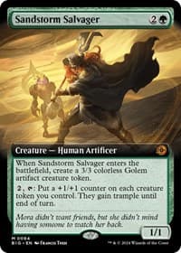Sandstorm Salvager (Extended Art) from Outlaws of Thunder Junction: The Big Score