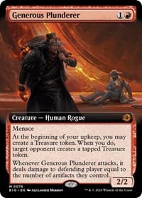 Generous Plunderer (Extended Art) from Outlaws of Thunder Junction: The Big Score