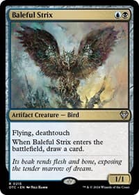 Baleful Strix from Commander: Outlaws of Thunder Junction