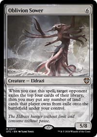 Oblivion Sower from Commander: Outlaws of Thunder Junction