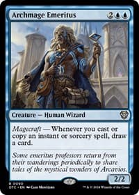 Archmage Emeritus from Commander: Outlaws of Thunder Junction