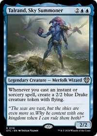 Talrand, Sky Summoner from Commander: Outlaws of Thunder Junction