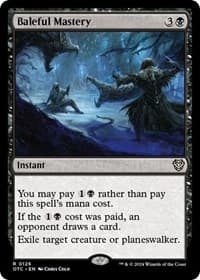 Baleful Mastery from Commander: Outlaws of Thunder Junction