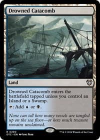 Drowned Catacomb from Commander: Outlaws of Thunder Junction