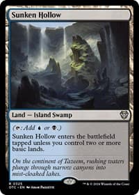 Sunken Hollow from Commander: Outlaws of Thunder Junction