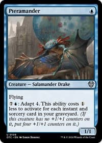 Pteramander from Commander: Outlaws of Thunder Junction
