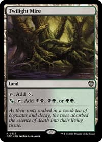 Twilight Mire from Commander: Outlaws of Thunder Junction