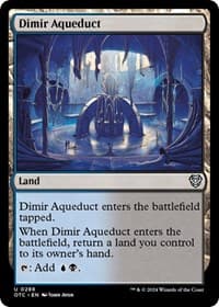 Dimir Aqueduct from Commander: Outlaws of Thunder Junction