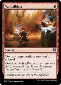 Vandalblast from Commander: Outlaws of Thunder Junction