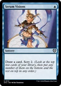 Serum Visions from Commander: Outlaws of Thunder Junction