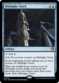 Midnight Clock from Commander: Outlaws of Thunder Junction