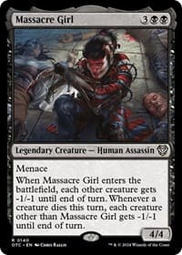 Massacre Girl from Commander: Outlaws of Thunder Junction