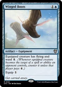 Winged Boots from Commander: Outlaws of Thunder Junction