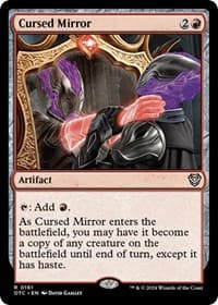 Cursed Mirror from Commander: Outlaws of Thunder Junction