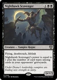 Nighthawk Scavenger from Commander: Outlaws of Thunder Junction