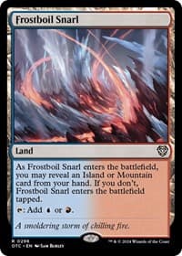Frostboil Snarl from Commander: Outlaws of Thunder Junction