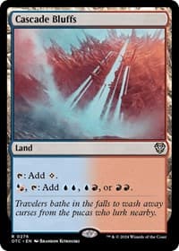 Cascade Bluffs from Commander: Outlaws of Thunder Junction