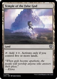 Temple of the False God from Commander: Outlaws of Thunder Junction