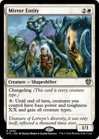 Mirror Entity from Commander: Outlaws of Thunder Junction