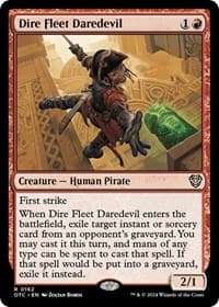 Dire Fleet Daredevil from Commander: Outlaws of Thunder Junction